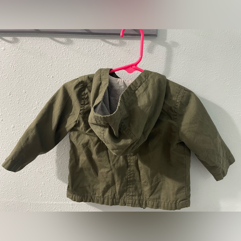 Old Navy Kids Army Green Jacket - Picture 5 of 6